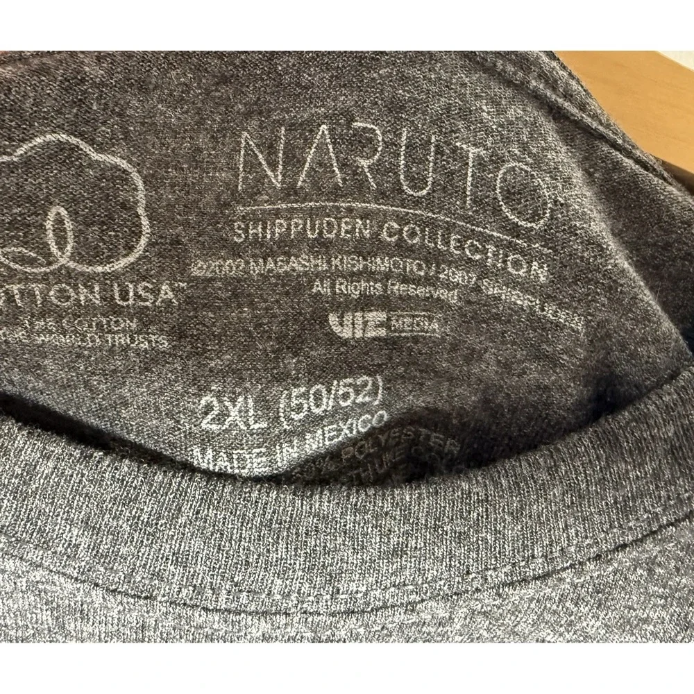 Naruto Shippuden Mens‎ Ramen Is The Best Pleasure Anime Gray Shirt New 2XL